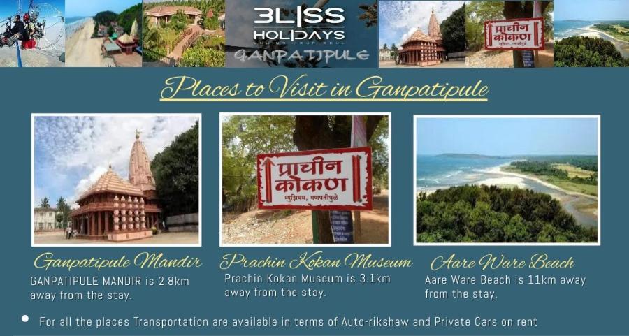 Bliss Holiday Homes Ganpatipule Exterior photo