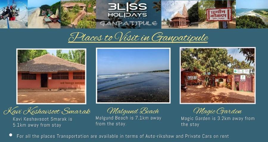 Bliss Holiday Homes Ganpatipule Exterior photo